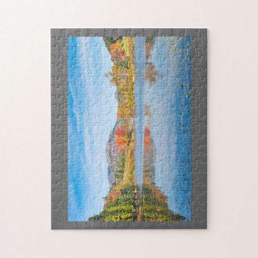 Herfst op Long Pond Acadia National Park Maine Legpuzzel (Verticaal)