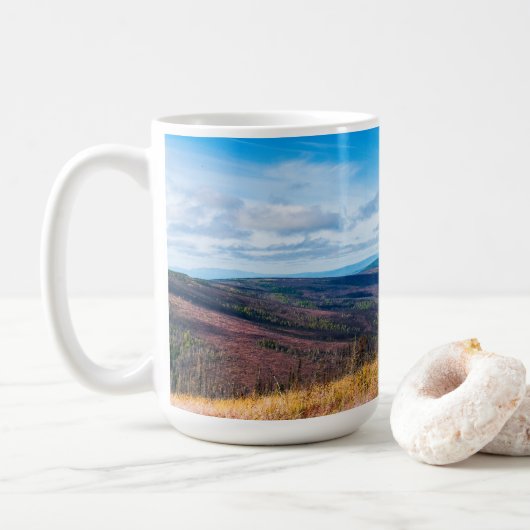Herfst op Murphy Dome Koffiemok (Met donut)