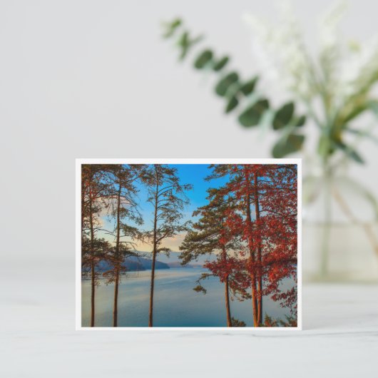 Herfst op SoHo Briefkaart (Staand voorkant)