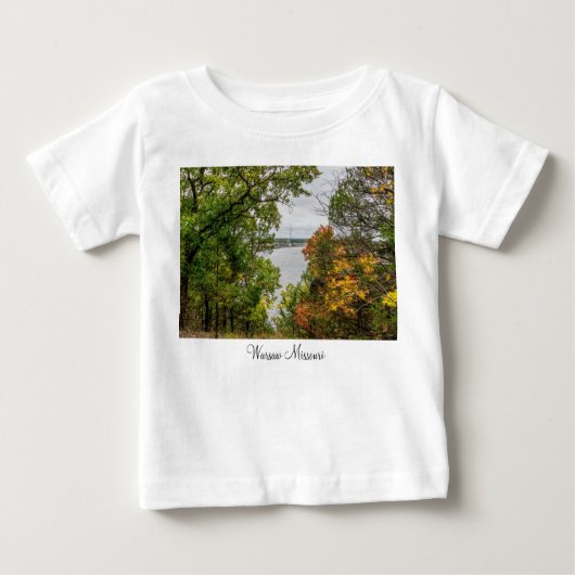 Herfst op Truman Dam Baby Toddler T-shirt (Voorkant)