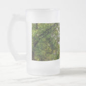 herfst op Truman Dam Frosted Glass Beer Mok (Links)