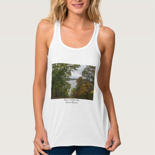 Herfst op Truman-dam Tanktop (Voorkant)