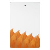 Herfst Oranje Bladeren Mini Klembord (Achterkant)