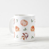Herfst Oranje pompoen Mok, 11 oz koffie-Mok Koffiemok (Voorkant links)