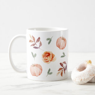 Herfst oranje pompoen mok, 11 oz koffiemok