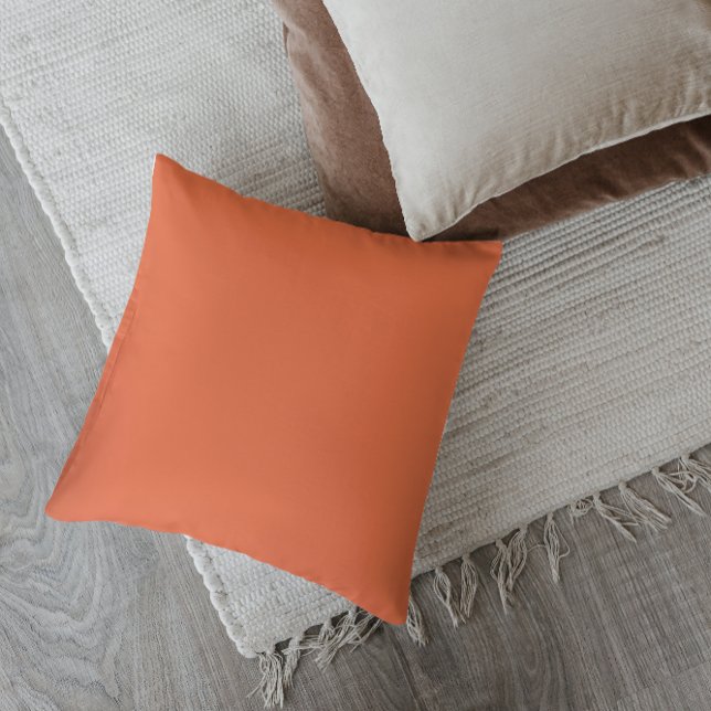 Herfst Oranje Rustiek Kussen (Creator heeft geüpload)