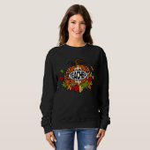 Herfst outfit leraar dankbaar gezegend trui (Voorkant volledig)