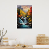 Herfst ouverture, Wilderness Symphony Poster (Keuken)