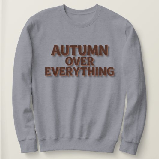 Herfst Over Alles Trui (Design voorkant)