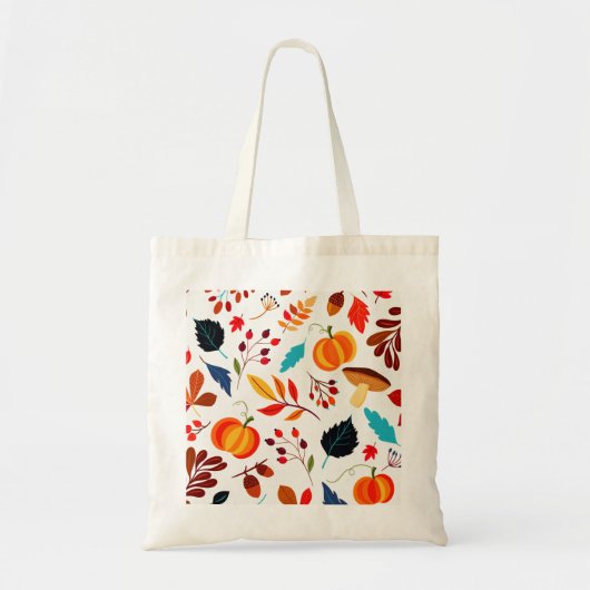 Herfst Overvloed Aangepast Tote Bag (Voorkant)