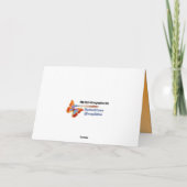 Herfst Overvloed Feestdagen Kaart (Achterkant)