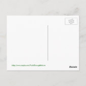Herfst Paarden Briefkaart (Achterkant)