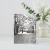 Herfst pad briefkaart (Staand voorkant)