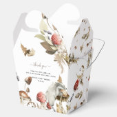 Herfst Paddenstoel | Bos Baby Shower Bedankdoosjes (Geopend)