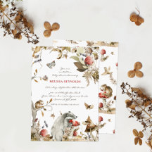 Herfst Paddenstoel | Bos Baby Shower