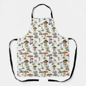 Herfst paddenstoel Schort (Voorkant)