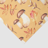 Herfst Paddenstoelen (Design 30 Geel/Sinaasappel S Tissuepapier (Detail)