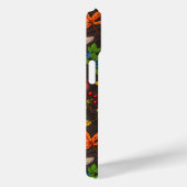 Herfst paddenstoelen, noten en bessen op donker Case-Mate iPhone case (Achterkant / Rechts)