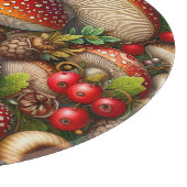 Herfst Paddenstoelen Snijplank (Hoek)