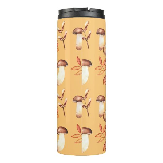 Herfst paddenstoelen thermosbeker (Achterkant)