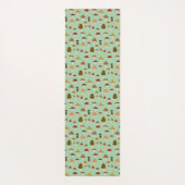 Herfst Paddenstoelen Yoga Mat (Achterkant)