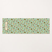 Herfst Paddenstoelen Yoga Mat (Voorkant (horizontaal))