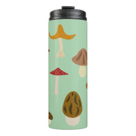 Herfst Paddestoelen Thermische Tumbler Thermosbeker