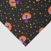 Herfst paddo's_zwart tissuepapier (Detail)