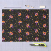 Herfst paddo's_zwart tissuepapier (Craft)