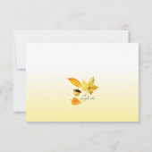 Herfst Palet RSVP-kaarten Kaart (Achterkant)