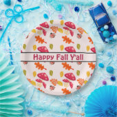 Herfst Papier Borden Papieren Bordje (Feest)