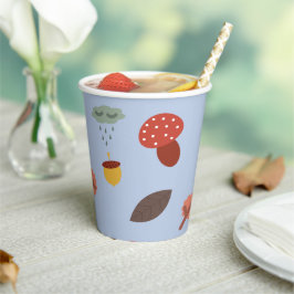 Herfst Papieren Bekers