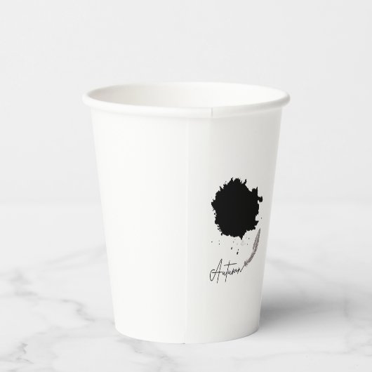 herfst papieren bekers (Rechts)