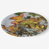 Herfst Papieren Bordje (Gekanteld)