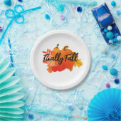 herfst papieren bordje (Feest)