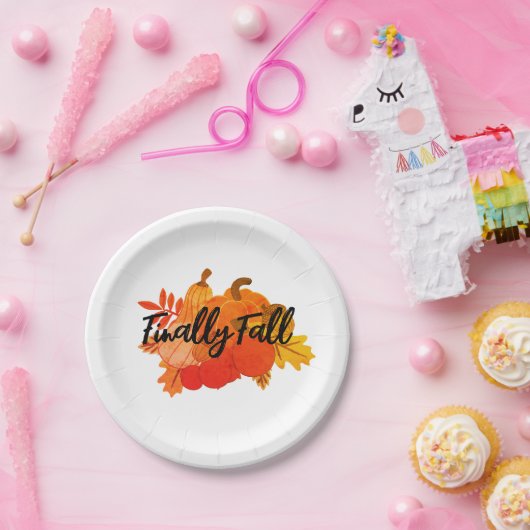 herfst papieren bordje (Feest)