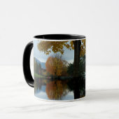 Herfst park fotografie mok (Voorkant links)