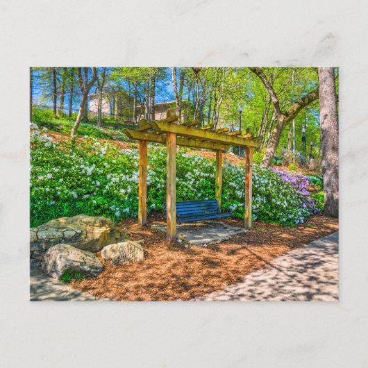 Herfst Park, Greenville South Carolina Briefkaart (Voorkant)