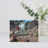 Herfst Park, Sioux Herfsten, South Dakota Briefkaart (Staand voorkant)