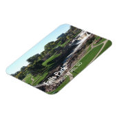 Herfst Park, Sioux Herfsten, South Dakota Magneet (Linkerzijde)