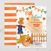 Herfst Partij Kaart (Voorkant / Achterkant)