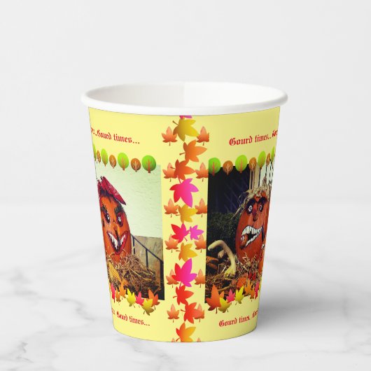 Herfst Partij Papieren Bekers (Links)