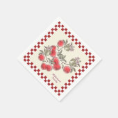 Herfst Party Apple Oogst Thanksgiving Personaliser Servet (Hoek)