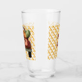 Herfst past pompoen Gold Leaves aan Glas (Links)