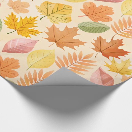 Herfst Pastel Kleuren 02 Cadeaupapier (Hoek)