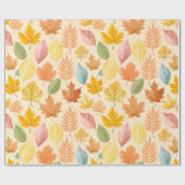 Herfst Pastel Kleuren 02 Cadeaupapier (Vlak)