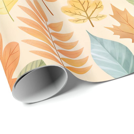 Herfst Pastel Kleuren 02 Cadeaupapier (Rol Hoek)