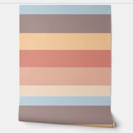 Herfst pastel kleurenschema behang