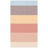 Herfst pastel kleurenschema tafelkleed (Voorkant)