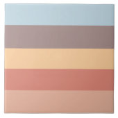 Herfst pastel kleurenschema tegeltje (Voorkant)